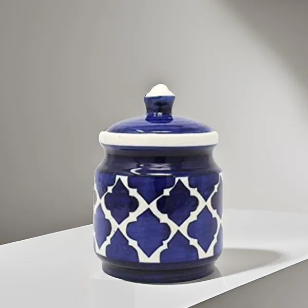 Ceramic_Jars_With_Lid_Multipurpose_Barni_For_Chutney,_Pickle_Jar_Storage_Container,_Dining_Table_Container_Pack_Of_1(Blue)_1200_Ml