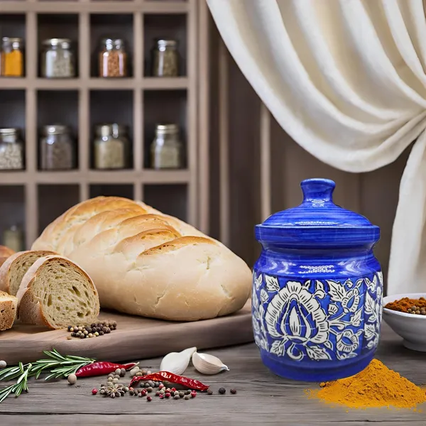 Ceramic_Jars_With_Lid_Multipurpose_Barni_For_Chutney,_Pickle_Jar_Storage_Container,_Dining_Table_Container_Pack_Of_1(Blue)_1200_Ml