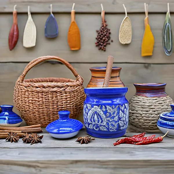 Ceramic_Jars_With_Lid_Multipurpose_Barni_For_Chutney,_Pickle_Jar_Storage_Container,_Dining_Table_Container_Pack_Of_1(Blue)_1200_Ml