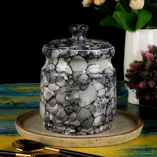 Ceramic_Jars_With_Lid_Multipurpose_Barni_For_Chutney,_Pickle_Jar_Storage_Container,_Dining_Table_Container_Pack_Of_1(Grey)_1200_Ml