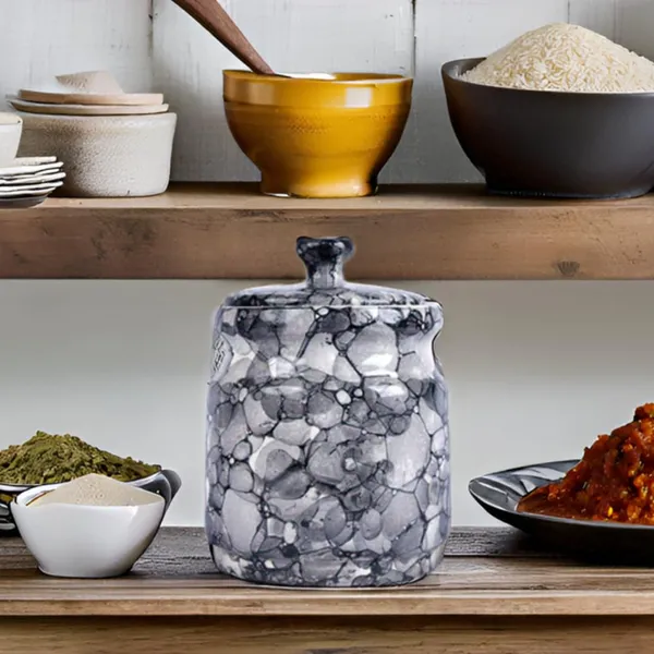 Ceramic_Jars_With_Lid_Multipurpose_Barni_For_Chutney,_Pickle_Jar_Storage_Container,_Dining_Table_Container_Pack_Of_1(Grey)_1200_Ml
