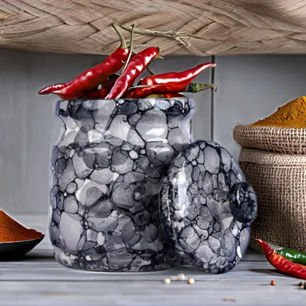 Ceramic_Jars_With_Lid_Multipurpose_Barni_For_Chutney,_Pickle_Jar_Storage_Container,_Dining_Table_Container_Pack_Of_1(Grey)_1200_Ml