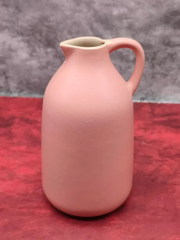 Handicrafts_Ceramic_Flower_Vase_In_Bottle_Shape__Stylish_Bottle_Shape_Design,_Ideal_For_Office_And_Living_Room_Centerpieces,_Elegant_Pot_For_Modern_Home_Decor,_Perfect_For_Any_Table_(Pink)