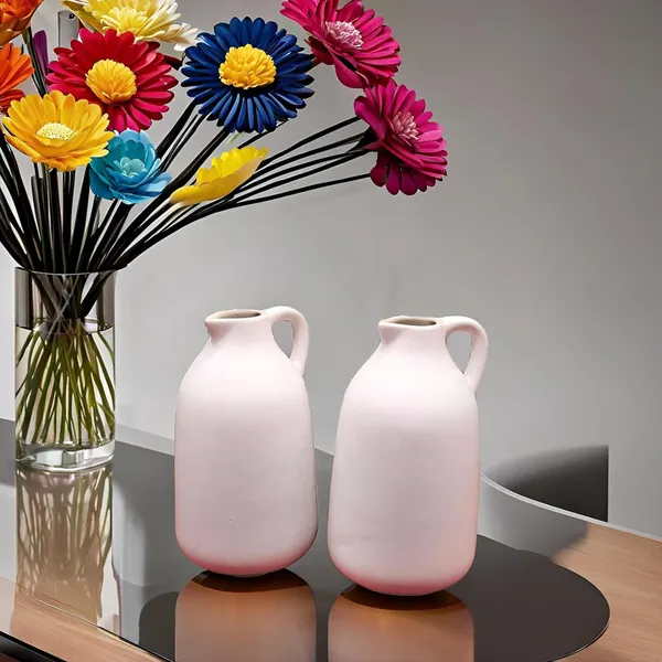 Handicrafts_Ceramic_Flower_Vase_In_Bottle_Shape__Stylish_Bottle_Shape_Design,_Ideal_For_Office_And_Living_Room_Centerpieces,_Elegant_Pot_For_Modern_Home_Decor_(White)