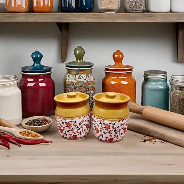 Ceramic_Pickle_Jars_|_Pottery_Ceramic_Storage_Jar_For_Pickle_|_Ceramic_Cornichon_Storage_Jar_For_Pickle_Barni_For_Achar_|_Ceramic_Handpainted_Floral_Pattern_(2)