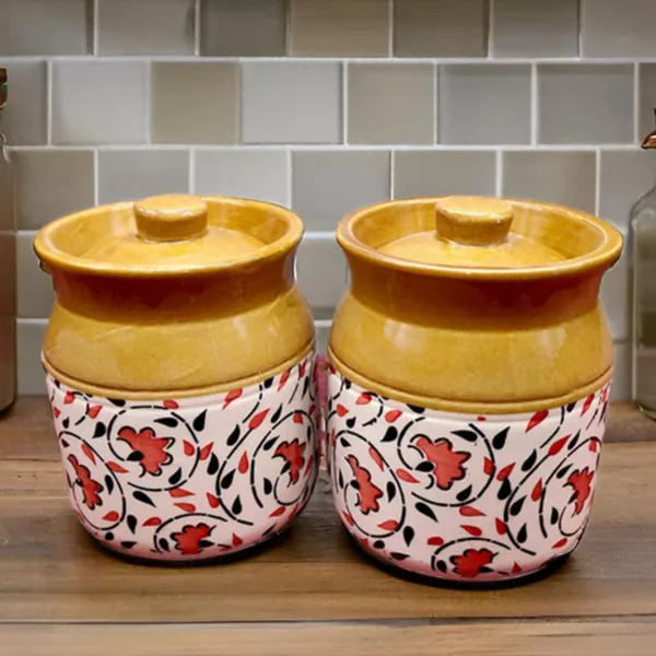 Ceramic_Pickle_Jars_|_Pottery_Ceramic_Storage_Jar_For_Pickle_|_Ceramic_Cornichon_Storage_Jar_For_Pickle_Barni_For_Achar_|_Ceramic_Handpainted_Floral_Pattern_(2)