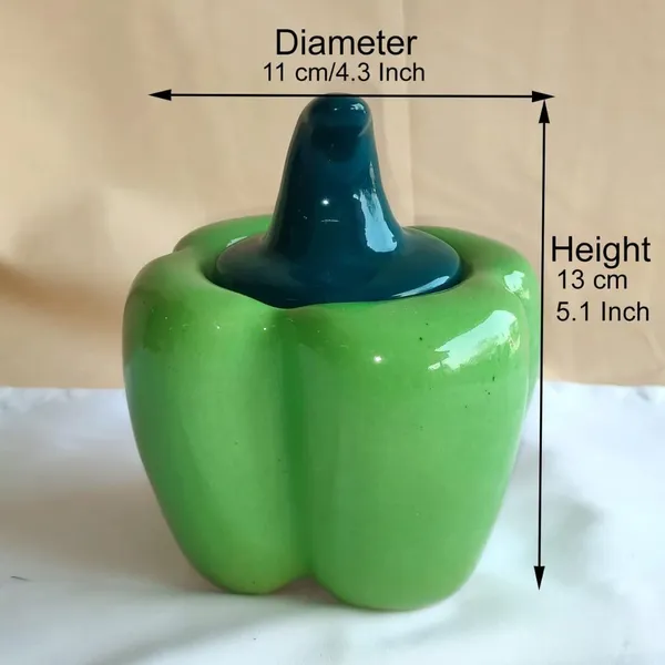 Ceramic_Capsicum_Decorative_Pickle_Jar_Food_Storage_Jar_Multipurpose_Aachar_Masala_Jar_For_Kitchen_And_Dining_Table_500_Ml_Set_Of_1_(Green)