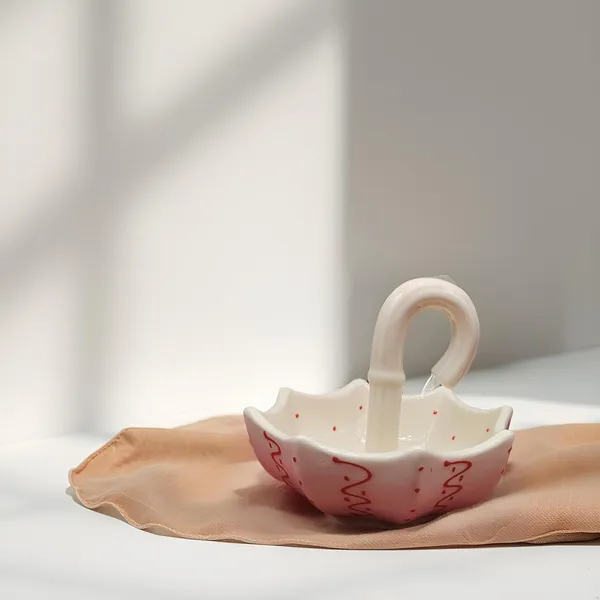 Handcrafted_Ceramic_Inverted_Umbrella_Platter_|_Unique_Snack_Serving_Tray_For_Dry_Fruits,_Appetizers,_And_Sweets_|_Decorative_Kitchen_&_Dining_Tableware