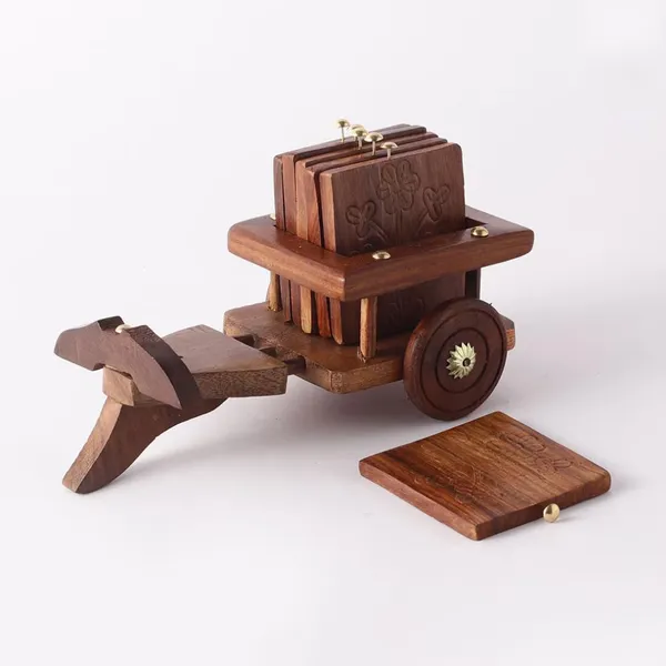 Wooden_Trolley-Shaped_Coaster_|_Embedded_Design_Drink_Coasters_For_Tea_Cups,_Coffee_Mugs,_Beer_Cans,_Tumblers_&_Water_Glasses_|_Rustic_Bar_&_Table_Decor