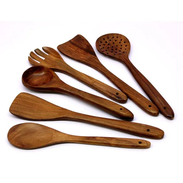 Wooden_Spoons_&_Turner_Set_Set_Of_6_|_Handmade_Cooking_&_Serving_Spoons,_Salad_Spoons,_Ladles_&_Kitchen_Cutlery_Utensils_|_Natural_Wood_Finish