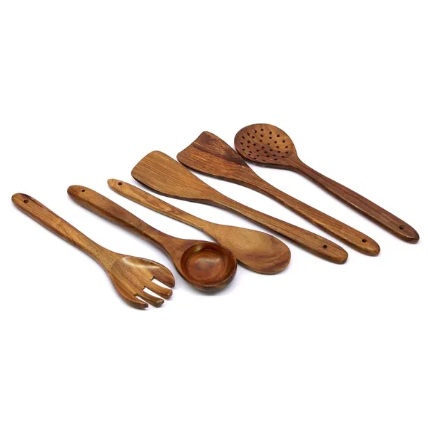 Wooden_Spoons_&_Turner_Set_Set_Of_6_|_Handmade_Cooking_&_Serving_Spoons,_Salad_Spoons,_Ladles_&_Kitchen_Cutlery_Utensils_|_Natural_Wood_Finish