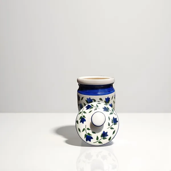 Ceramic_Jar_With_Lid_|_Hand-Painted_Blue_Floral_Storage_Container_|_Multipurpose_Barni_For_Pickle,_Spices,_Chutney,_Sugar_|_1200Ml_|_Decorative_Kitchen_Jar