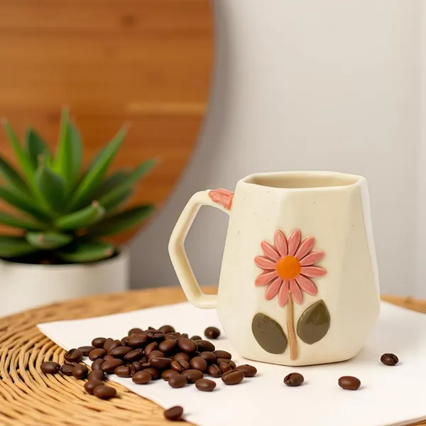 Handmade_Flower_Ceramic_Mug_|_Cream_Cup_With_Embossed_Blue_Daisy_Design_|_Coffee,_Tea,_Milk_Mug_|_Gift_For_Girls,_Friends_&_Family_|_(1_Piece)