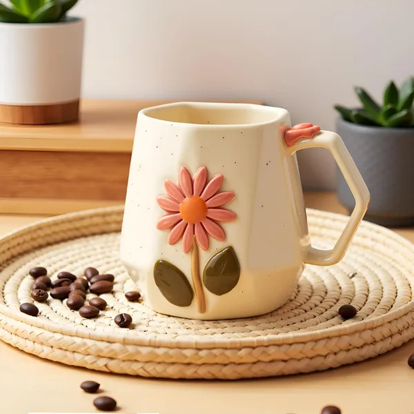 Handmade_Flower_Ceramic_Mug_|_Cream_Cup_With_Embossed_Blue_Daisy_Design_|_Coffee,_Tea,_Milk_Mug_|_Gift_For_Girls,_Friends_&_Family_|_(1_Piece)