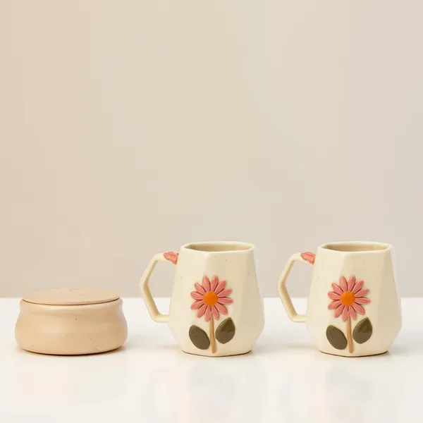 Handmade_Flower_Ceramic_Mug_|_Cream_Cup_With_Embossed_Blue_Daisy_Design_|_Coffee,_Tea,_Milk_Mug_|_Gift_For_Girls,_Friends_&_Family_|_(2_Piece)