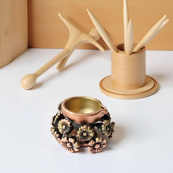 Decorative_Flower_Urli_Bowl_|_Metal_Finish_Pooja_&_Home_Decor_Pot_Floating_Flower_&_Candle_Holder_For_Temple,_Living_Room_&_Festivals