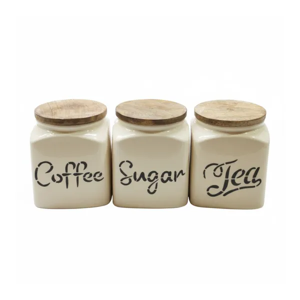 Ceramic_Coffee_Sugar_Tea_Jar_Set_of_3_with_Wooden_Lid_–_Airtight_Kitchen_Storage_Canisters_for_Dry_Food,_Vintage_Cream_Countertop_Containers_for_Home_&_Dining_Organizer_(TEA-COFFEE-SUGAR_SET)