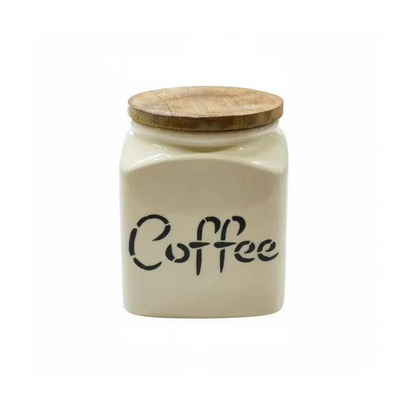 Ceramic_Coffee_Sugar_Tea_Jar_with_Wooden_Lid_–_Airtight_Kitchen_Storage_Canisters_for_Dry_Food,_Vintage_Cream_Countertop_Containers_for_Home_&_Dining_Organizer_(COFFEE_JAR)