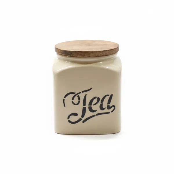 Ceramic_Tea_Jar_with_Wooden_Lid_–_Airtight_Kitchen_Storage_Canisters_for_Dry_Food,_Vintage_Cream_Countertop_Containers_for_Home_&_Dining_Organizer_(COFFEE_JAR)