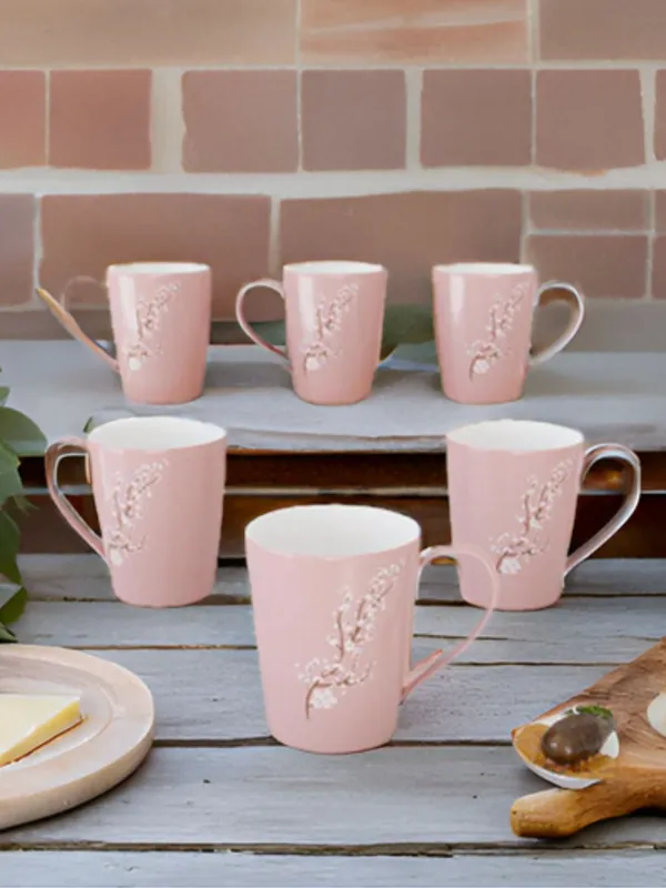 Kraftlik_Handicrafts_Ceramic_Blossom_Boost_Coffee_Mug_|_Coffee_Mugs_for_Birthday,_Wedding,_Anniversary_|_Coffee_Blossom_Boost_Mug_Gift_for_Girlfriend_(Pink)_(6)