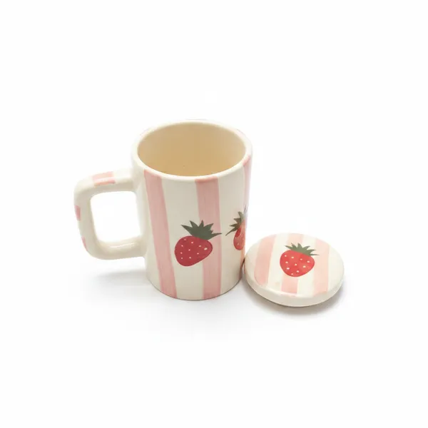 Kraftlik_Handicrafts_Ceramic_Watermelon_Coffee_Mug_with_Lid_|_Cute_Fruit_Design_Cup_for_Coffee,_Tea,_Milk,_Juice_&_Smoothies_|_Decorative_Drinkware_(Pack_of_1)
