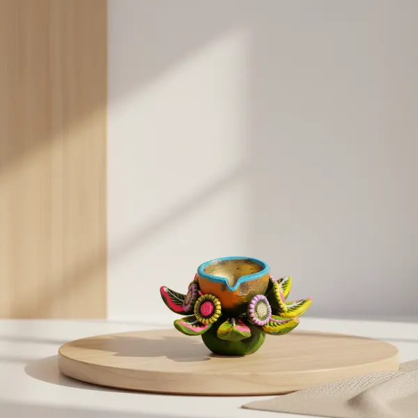 Kraftlik_Handicrafts_Handcrafted_Decorative_Flower_Urli_Bowl_|_Traditional_Floating_Flower_&_Diya_Urli_for_Home_Décor,_Pooja_&_Festive_Decoration_(Multi_Color_Pack_of_1)
