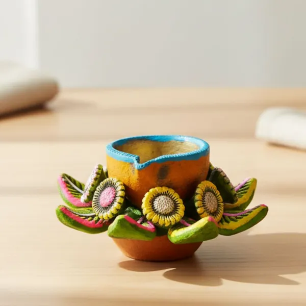 Kraftlik_Handicrafts_Handcrafted_Decorative_Flower_Urli_Bowl_|_Traditional_Floating_Flower_&_Diya_Urli_for_Home_Décor,_Pooja_&_Festive_Decoration_(Multi_Color_Pack_of_1)