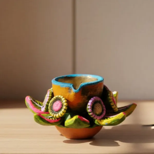 Kraftlik_Handicrafts_Handcrafted_Decorative_Flower_Urli_Bowl_|_Traditional_Floating_Flower_&_Diya_Urli_for_Home_Décor,_Pooja_&_Festive_Decoration_(Multi_Color_Pack_of_1)