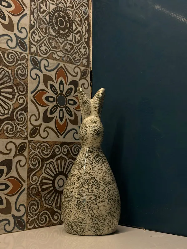 Kraftlik_Handicrafts_Handmade_Decorative_Rabbit_Shape_Ceramic_Showpiece_Tabletop_Centeriece_Home_Living_Room_Decor_Wedding_Item_(Green,_1)