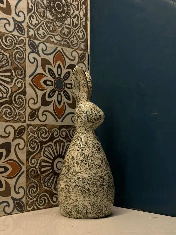 Kraftlik_Handicrafts_Handmade_Decorative_Rabbit_Shape_Ceramic_Showpiece_Tabletop_Centeriece_Home_Living_Room_Decor_Wedding_Item_(Green,_1)