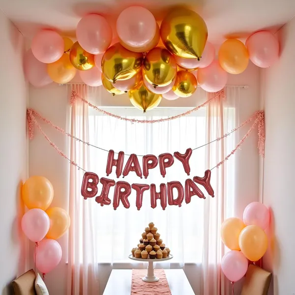 Kraftlik_Handicrafts_Happy_Birthday_13_Letters_Metallic_Rose_Gold_Foil_Balloons_Banner_|_Reusable_Balloons_For_Birthday_Decoration_of_Friends/Boys/Girls/Mother/Father/Husband/Wife_(Copper)
