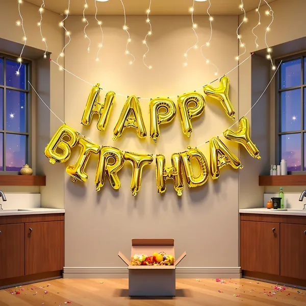 Kraftlik_Handicrafts_Happy_Birthday_13_Letters_Metallic_Rose_Gold_Foil_Balloons_Banner_|_Reusable_Balloons_For_Birthday_Decoration_of_Friends/Boys/Girls/Mother/Father/Husband/Wife_(Golden)