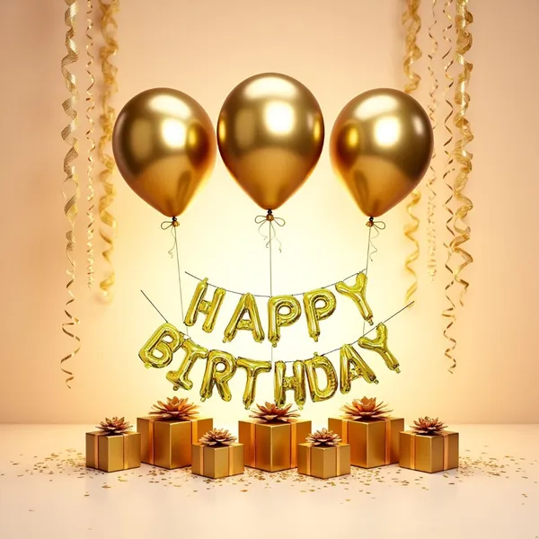 Kraftlik_Handicrafts_Happy_Birthday_13_Letters_Metallic_Rose_Gold_Foil_Balloons_Banner_|_Reusable_Balloons_For_Birthday_Decoration_of_Friends/Boys/Girls/Mother/Father/Husband/Wife_(Golden)
