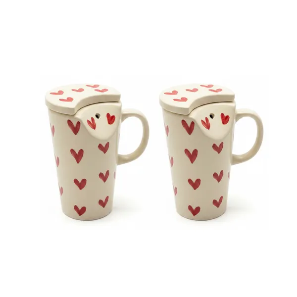 Kraftlik_Handicrafts_Heart_Print_Ceramic_Coffee_Cup_with_Lid_&_Stainless_Steel_Straw_|_Reusable_Travel_Mug_for_Coffee,_Tea,_Juice_&_Smoothies_|_Aesthetic_Drinkware_(Pack_of_2)