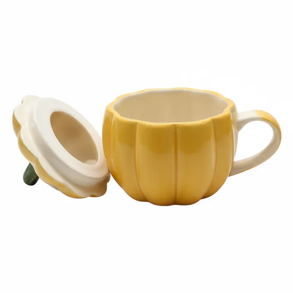 Kraftlik_Handicrafts_Pumpkin_Shape_Ceramic_Mug_with_Lid_|_Cute_Autumn_Design_Tea_&_Coffee_Cup_|_Decorative_Drinkware_for_Home,_Office_&_Gifting_(Pack_of_1)