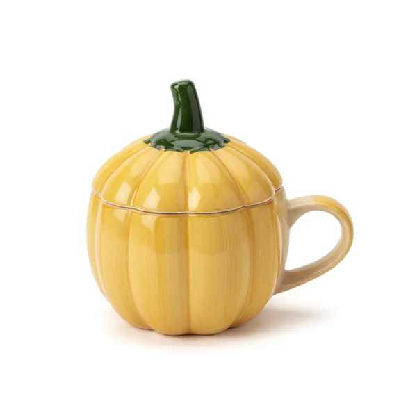 Kraftlik_Handicrafts_Pumpkin_Shape_Ceramic_Mug_with_Lid_|_Cute_Autumn_Design_Tea_&_Coffee_Cup_|_Decorative_Drinkware_for_Home,_Office_&_Gifting_(Pack_of_1)
