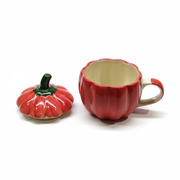 Kraftlik_Handicrafts_Pumpkin_Shape_Ceramic_Mug_with_Lid_|_Cute_Autumn_Design_Tea_&_Coffee_Cup_|_Decorative_Drinkware_for_Home,_Office_&_Gifting_(RED_Pack_of_2)