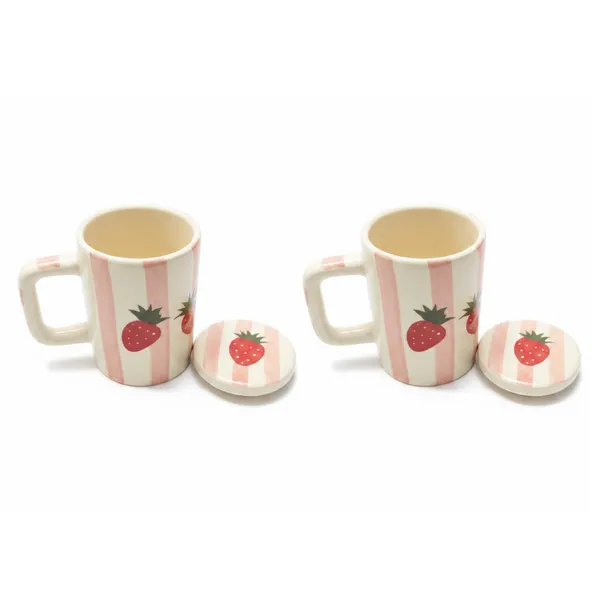 Kraftlik_Handicrafts_Strawberry_Design_Coffee_Cup_with_Lid_&_Straw_|_Ceramic_Mug_for_Coffee,_Tea,_Milk_&_Cold_Beverages_|_Cute_Drinkware_(Pack_of_2)