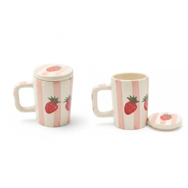 Kraftlik_Handicrafts_Strawberry_Design_Coffee_Cup_with_Lid_&_Straw_|_Ceramic_Mug_for_Coffee,_Tea,_Milk_&_Cold_Beverages_|_Cute_Drinkware_(Pack_of_2)