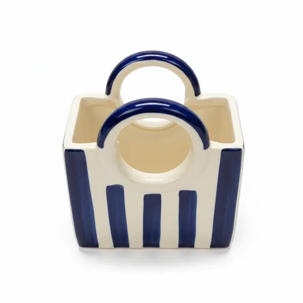 Kraftlik_Handicrafts_Striped_Basket_Shape_Ceramic_Flower_Vase_|_Blue_&_White_Decorative_Table_Vase_for_Home_Décor,_Living_Room_&_Office_(Pack_of_1)