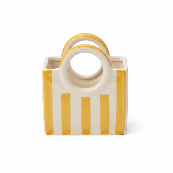 Kraftlik_Handicrafts_Striped_Basket_Shape_Ceramic_Flower_Vase_|_Yellow_&_White_Decorative_Table_Vase_for_Home_Décor,_Living_Room_&_Office_(Pack_of_1)