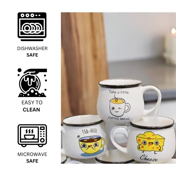 Kraftlik_Handicrafts_Tea_Cup_Set_of_6-200ml_Each_Capacity_|_Clock_Print_|_Microwave_and_Dishwasher_Safe_Ceramic_Tea_Cup_Ideal_for_Home_Office,_Parties_Birthday_Gift_Chai_Cups_(Tea_Cup_Morning_Series)