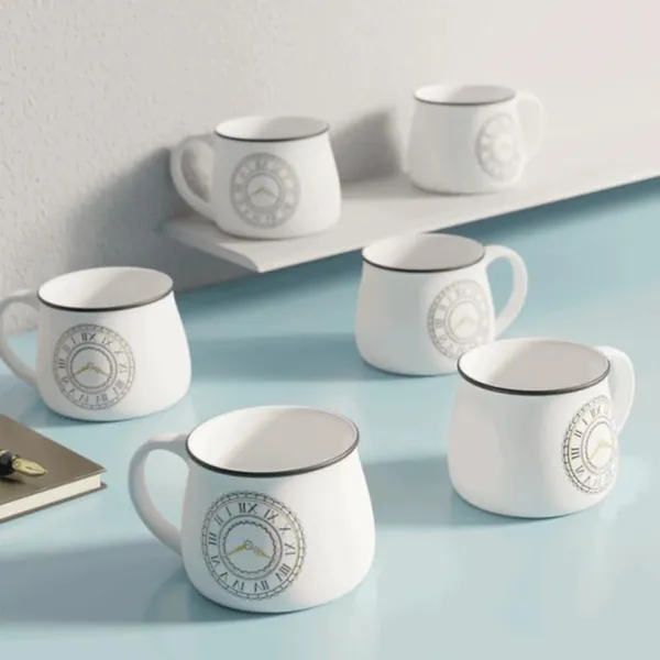 Kraftlik_Handicrafts_Tea_Cup_Set_of_6-200ml_Each_Capacity_|_Clock_Print_|_Microwave_and_Dishwasher_Safe_Ceramic_Tea_Cup_Ideal_for_Home_Office,_Parties_Birthday_Gift_Chai_Cups_(Tea_Cup_Watch)