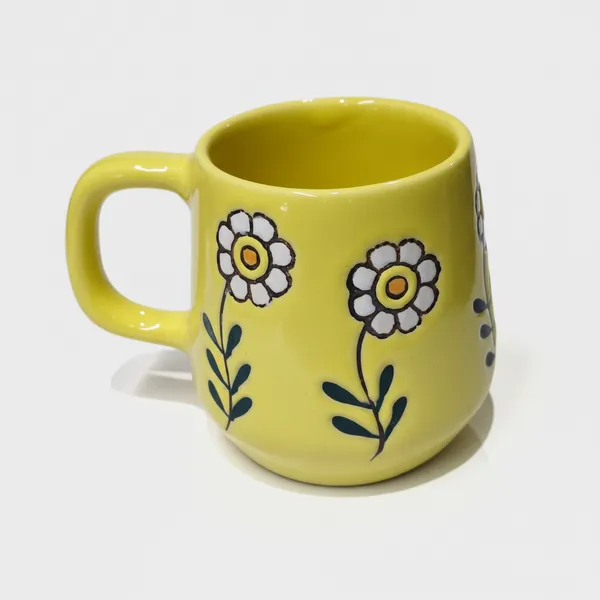 Kraftlik_Handicrafts_Yellow_Floral_Ceramic_Coffee_Mug_|_Hand-Painted_Flower_Design_Tea_Cup_|_Glossy_Ceramic_Mug_for_Home,_Office_&_Gifting_(Pack_of_1)