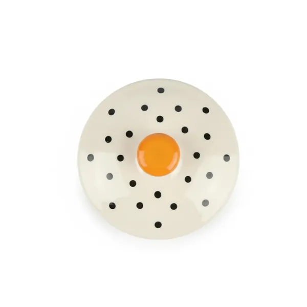 Kraftlik_Handicrafts_Polka_Dot_Ceramic_Storage_Jar_with_Lid_|_Airtight_Kitchen_Container_for_Sugar,_Tea_&_Coffee_(Yellow_Polka_Dot_Jar_(Pack_of_1))