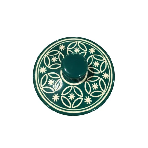 Kraftlik_Handicrafts_Teal_Green_Ceramic_Storage_Jar_with_Lid_|_Handcrafted_Floral_Pattern_Airtight_Kitchen_Container_for_Sugar,_Tea,_Coffee,_Spices_&_Snacks_(PACK_OF_1)