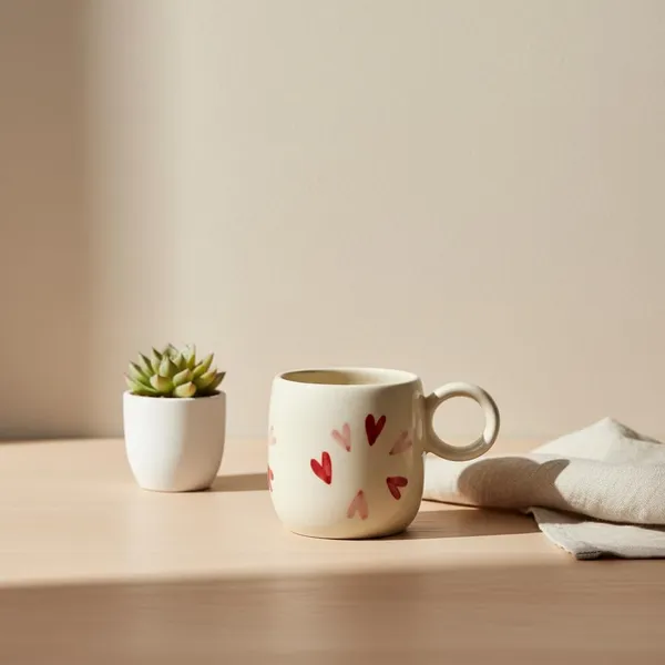 Kraftlik_Handicrafts_Print_Ceramic_Cup_with_Round_Saucer_(Pack_of_1)_|_Decorative_Tea_&_Coffee_Mug_|_Multi-Purpose_Mug_with_Handle_for_Home_&_Office_|_Kitchen_D?cor_&_Gifting_(Heart_Cup_with_Saucer_(Pack_of_1))