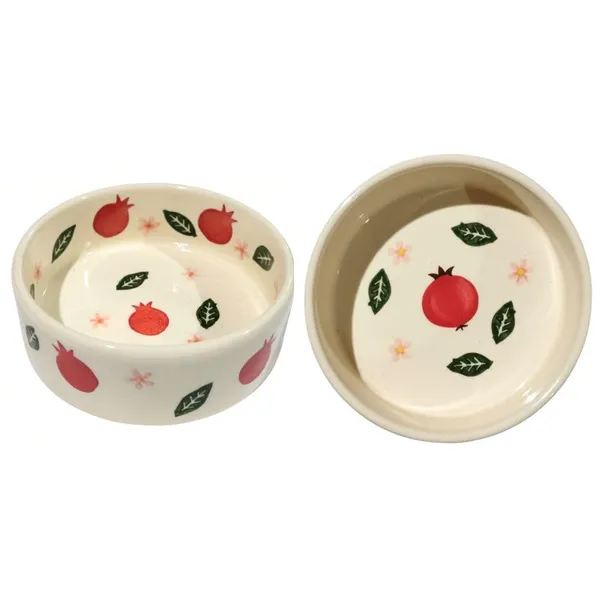 Kraftlik_Handicrafts_Print_Ceramic_Cup_|_Decorative_Tea_&_Coffee_Mug_|_Multi-Purpose_Mug_with_Handle_for_Home_&_Office_|_Kitchen_D?cor_&_Gifting_(Pomegranate_Print_Ceramic_Saucer_(Pack_of_2))