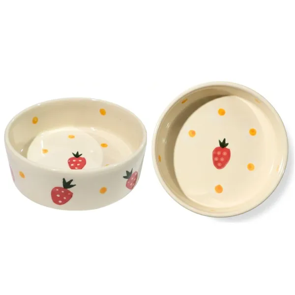 Kraftlik_Handicrafts_Print_Ceramic_Cup_|_Decorative_Tea_&_Coffee_Mug_|_Multi-Purpose_Mug_with_Handle_for_Home_&_Office_|_Kitchen_D?cor_&_Gifting_(Strawberry_Print_Ceramic_Saucer_(Pack_of_2))