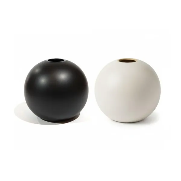 Kraftlik_Handicrafts_Matte_White_Round_Ceramic_Flower_Vase_|_Small_Modern_Tabletop_Bud_Vase_for_Home_&_Office_D?cor_(White_1_+_Black_1_Set)
